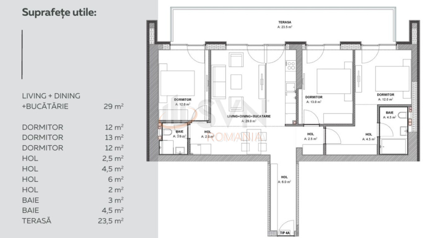 Apartament, 4 camere Bucuresti/Aviatiei