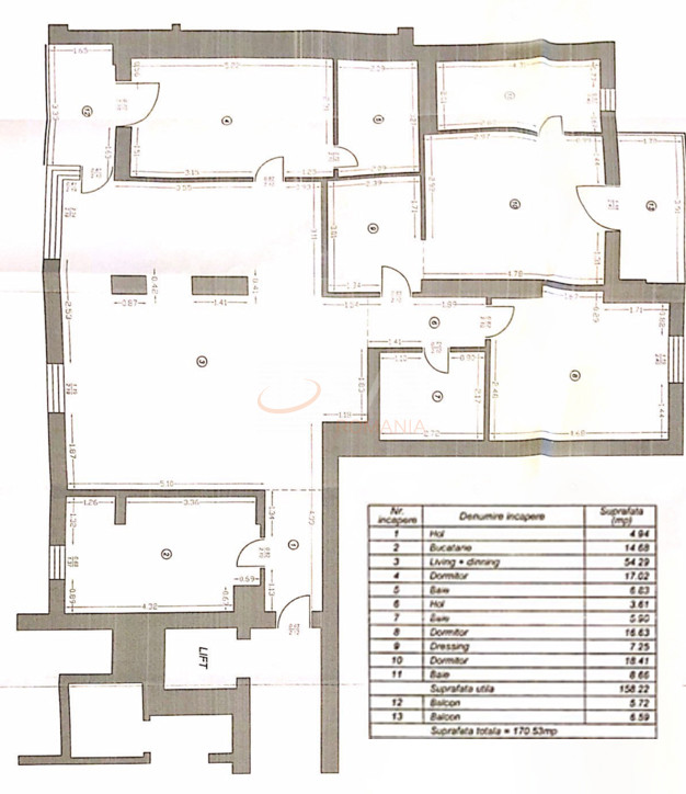 Apartament, 4 camere Bucuresti/Baneasa