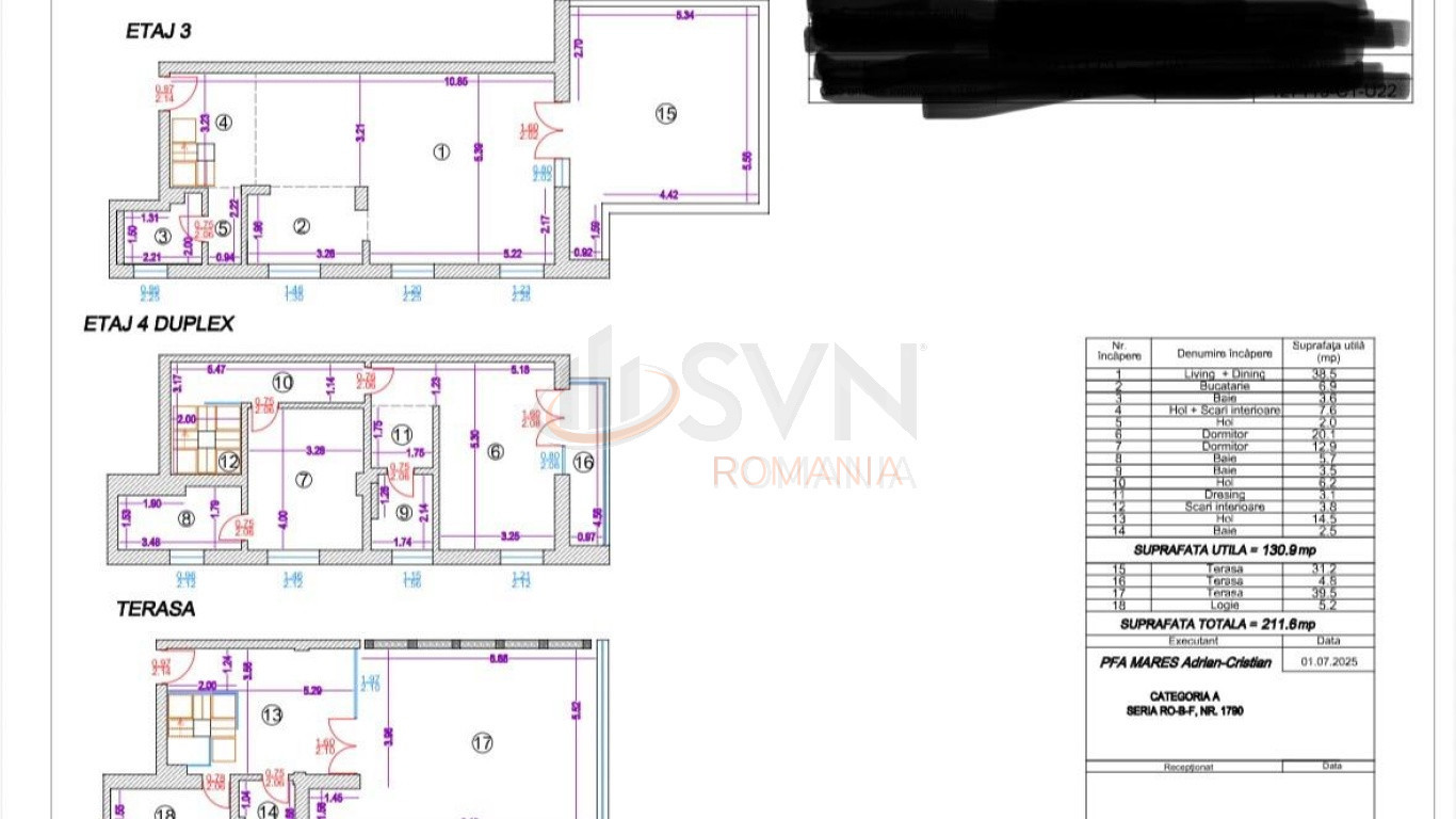 Apartament, 4 camere Bucuresti/Baneasa