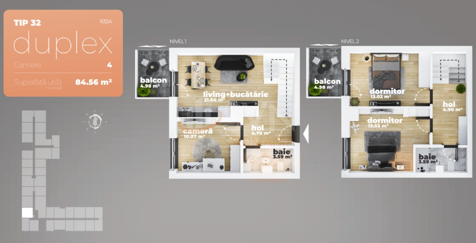 Apartament, 4 camere Bucuresti/Berceni