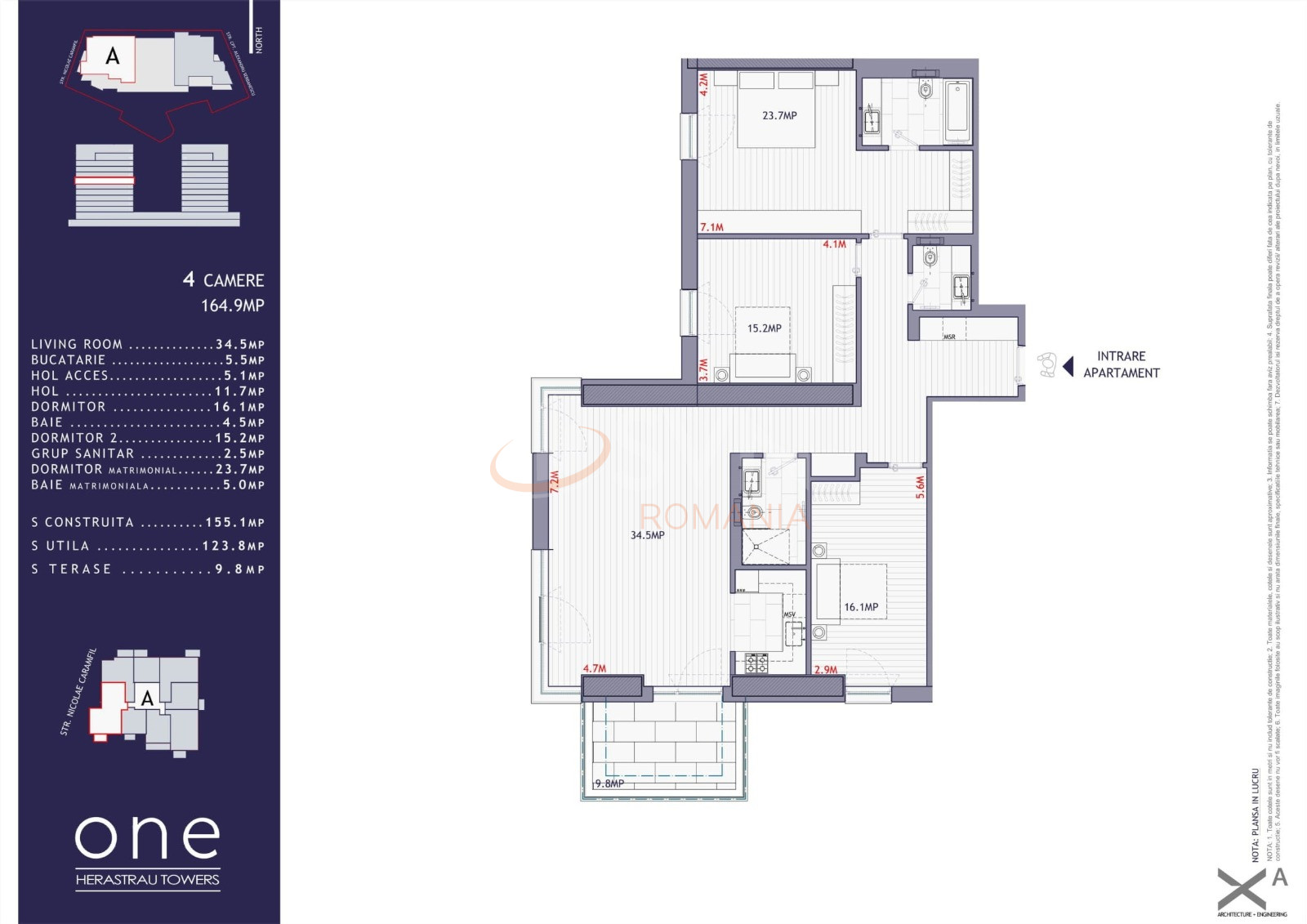 Apartament, 4 camere Bucuresti/Herastrau