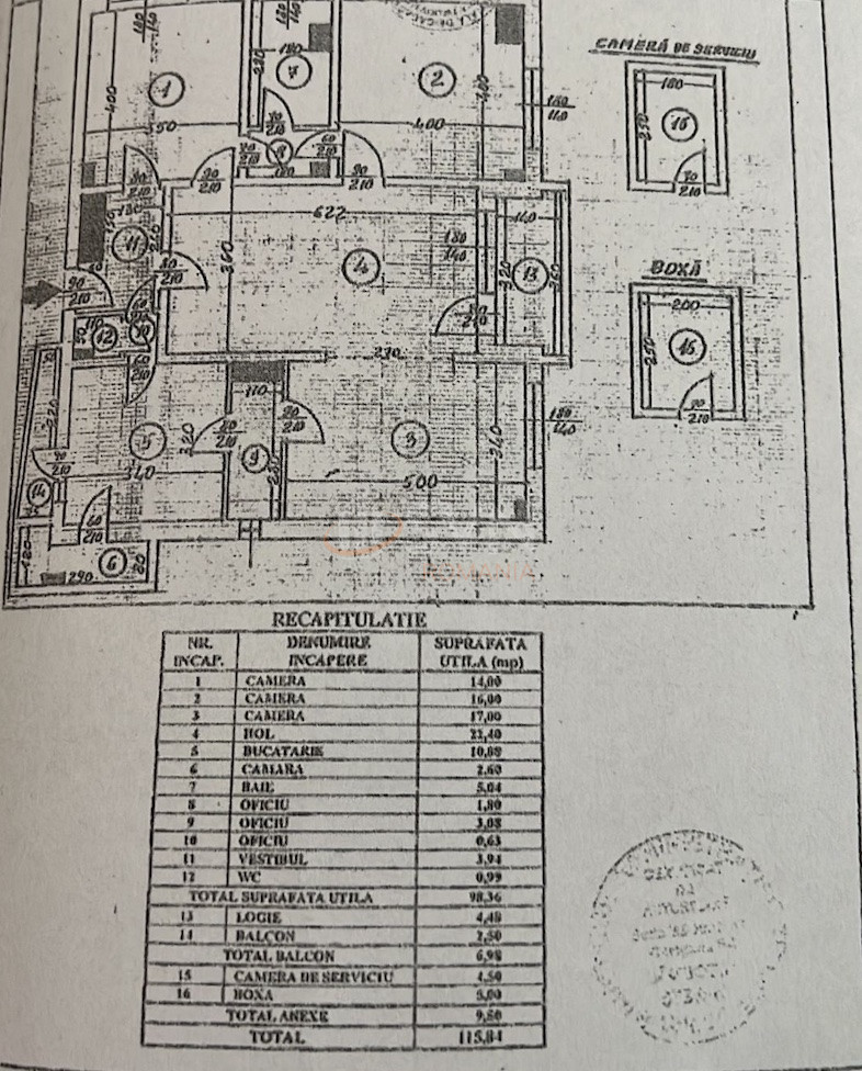 Apartament, 4 camere Bucuresti/Gradina Icoanei
