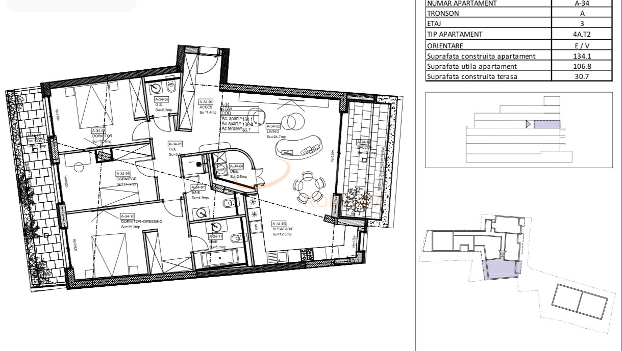 Apartament, 4 camere Bucuresti/13 Septembrie