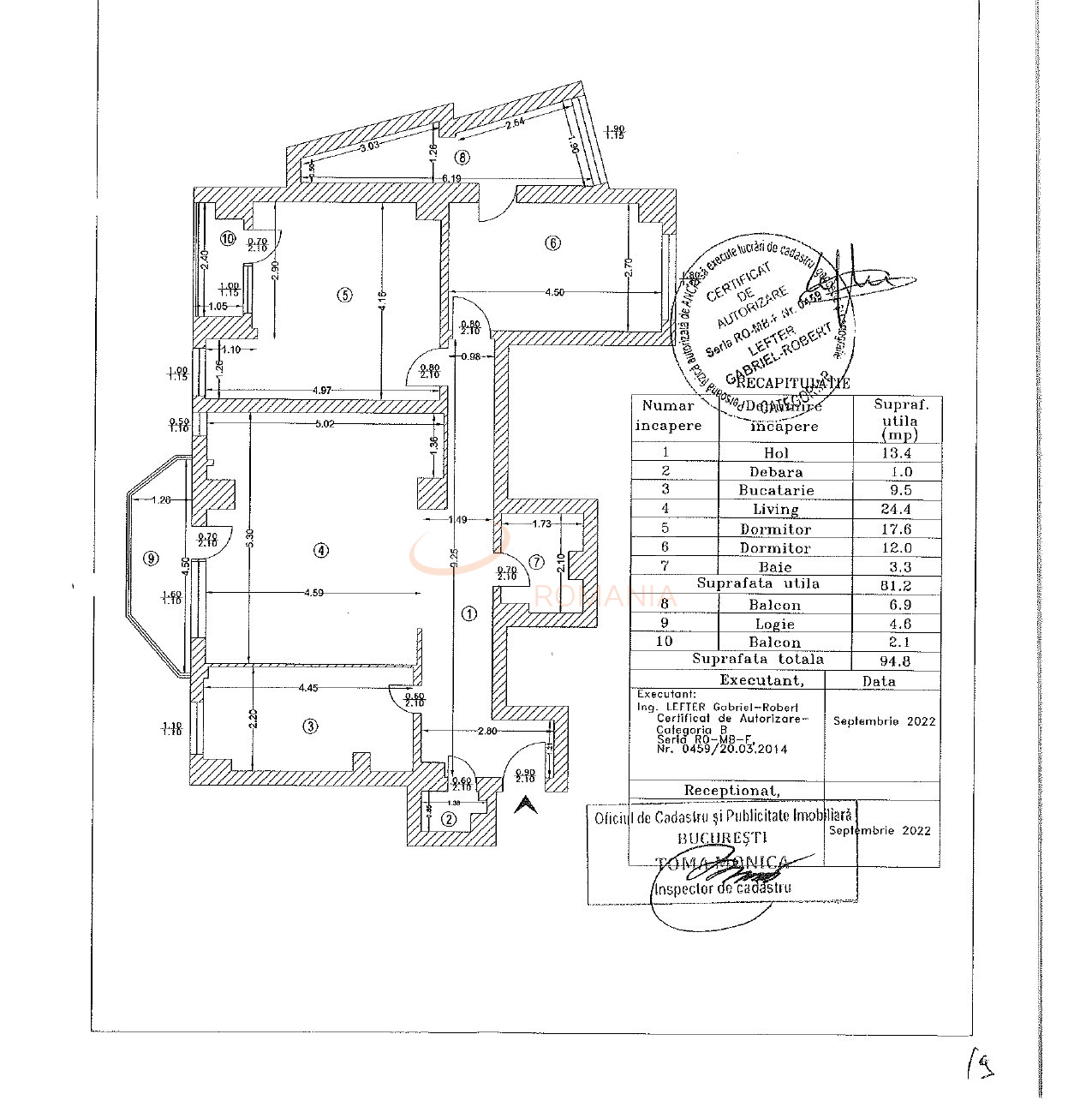 Apartament, 4 camere Bucuresti/Iancului