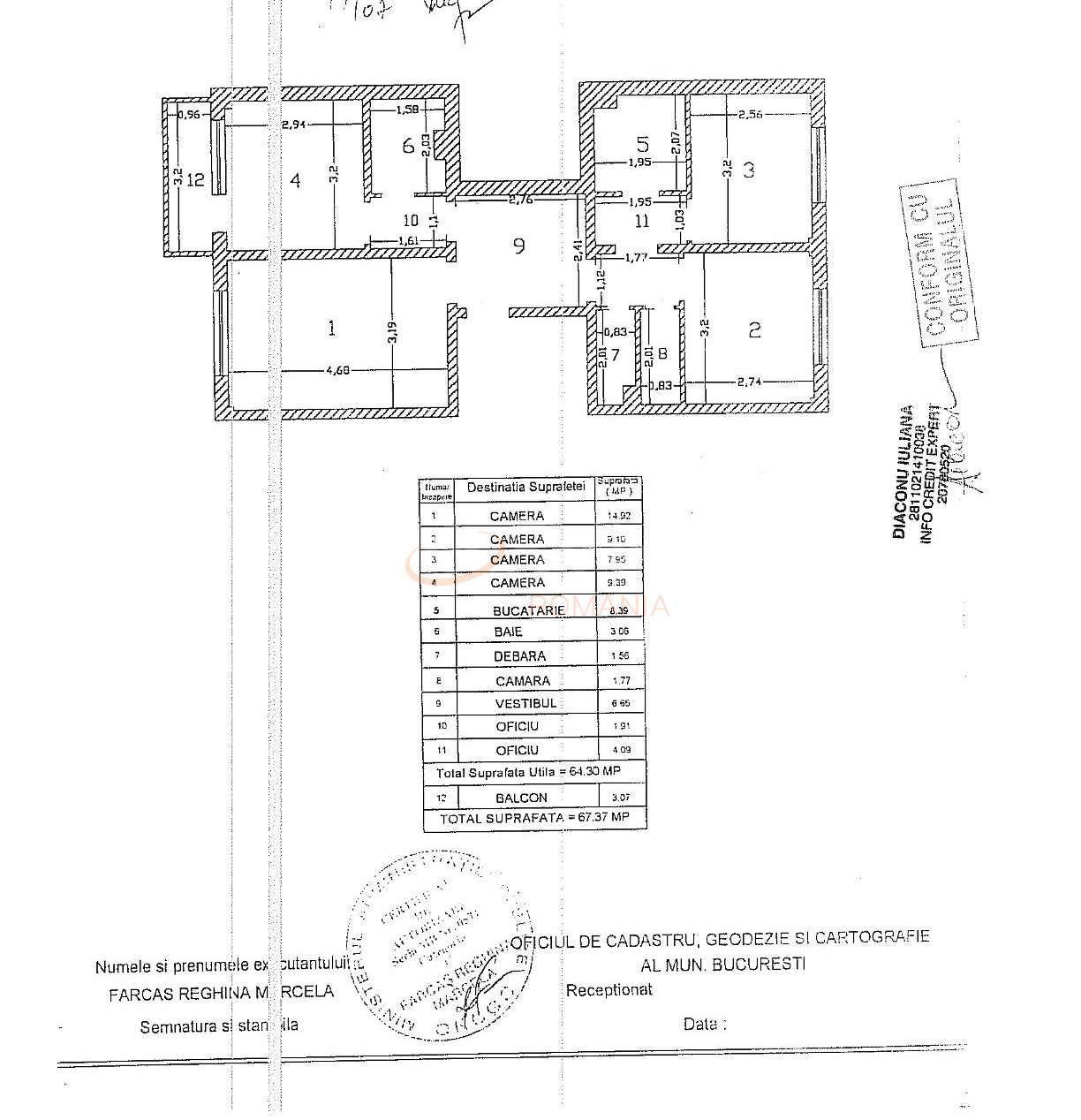 Apartament, 4 camere Bucuresti/Lacul Tei