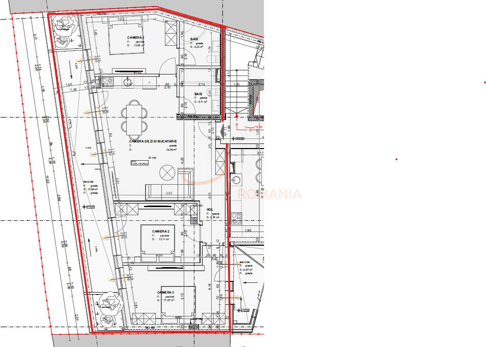 Apartament, 4 camere Cluj/Piata Mihai Viteazul