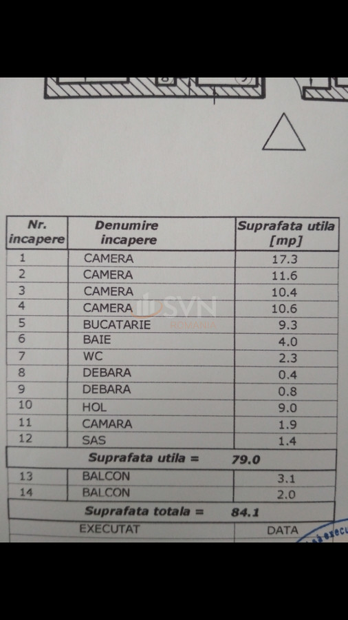 Apartament, 4 camere Bucuresti/Dacia