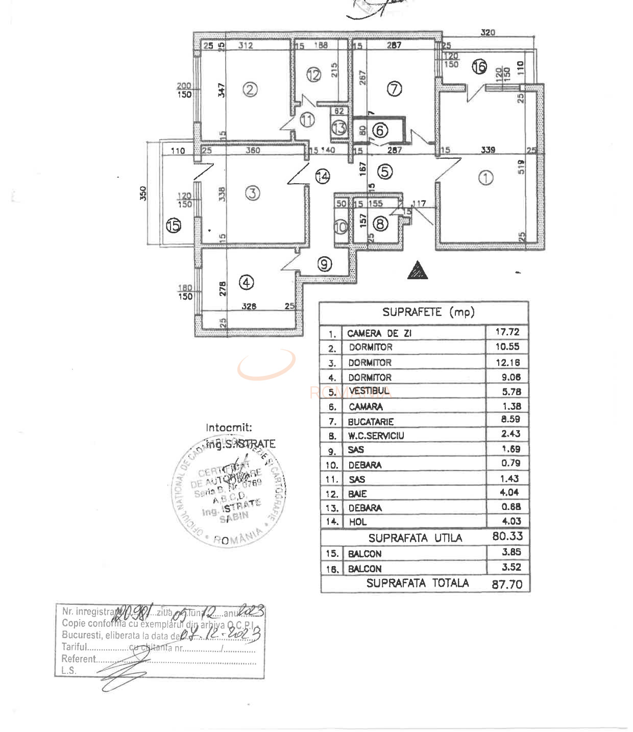 Apartament, 4 camere Bucuresti/Mihai Bravu (s2)