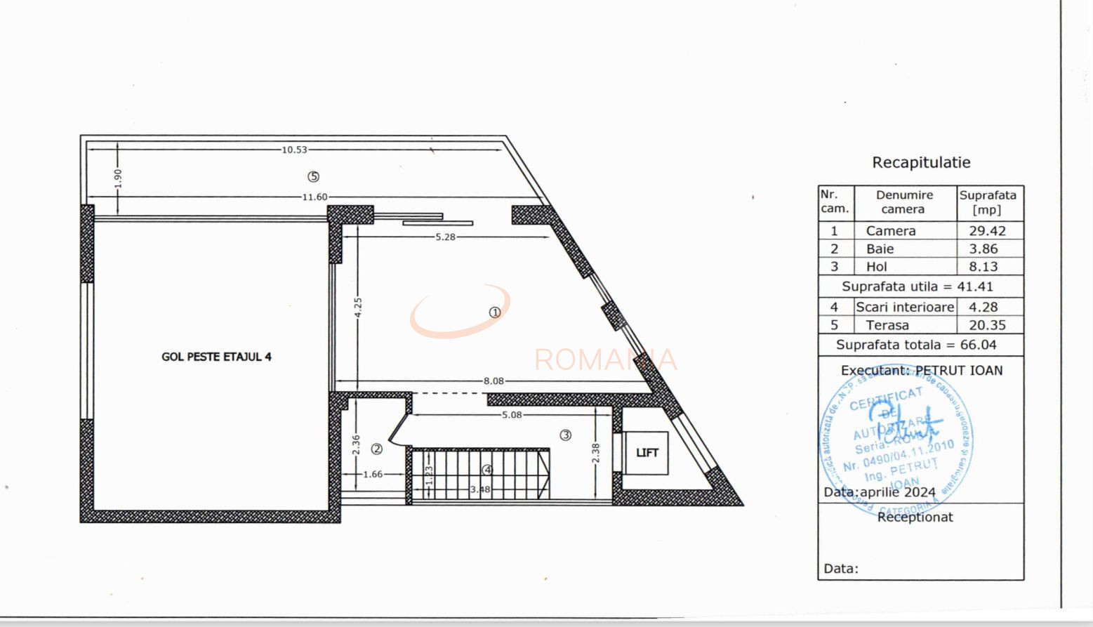 Apartament, 4 camere Bucuresti/13 Septembrie