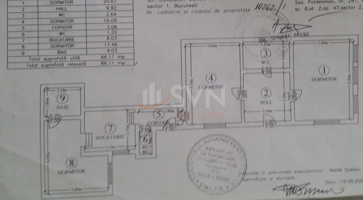 Apartament, 4 camere Bucuresti/Piata Victoriei
