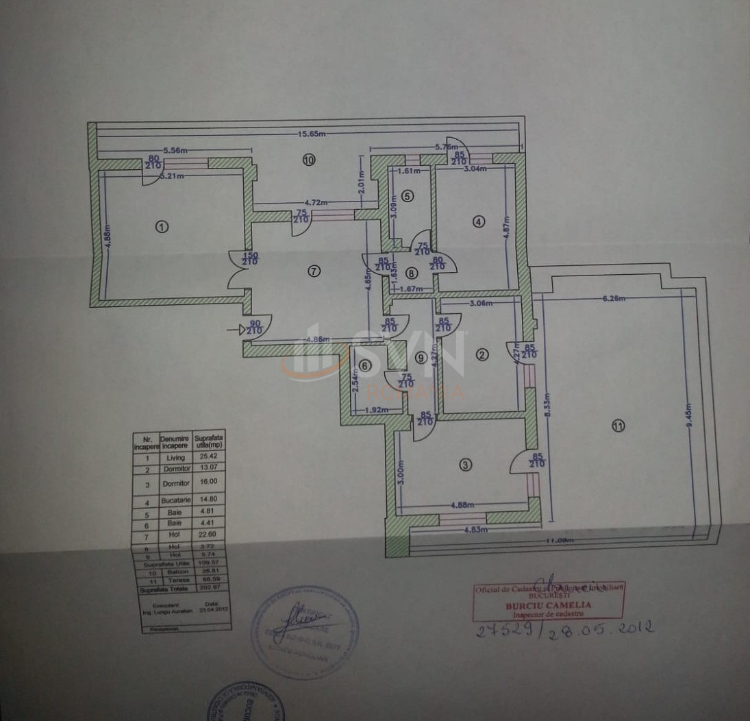 Apartament, 4 camere Bucuresti/Calea Plevnei