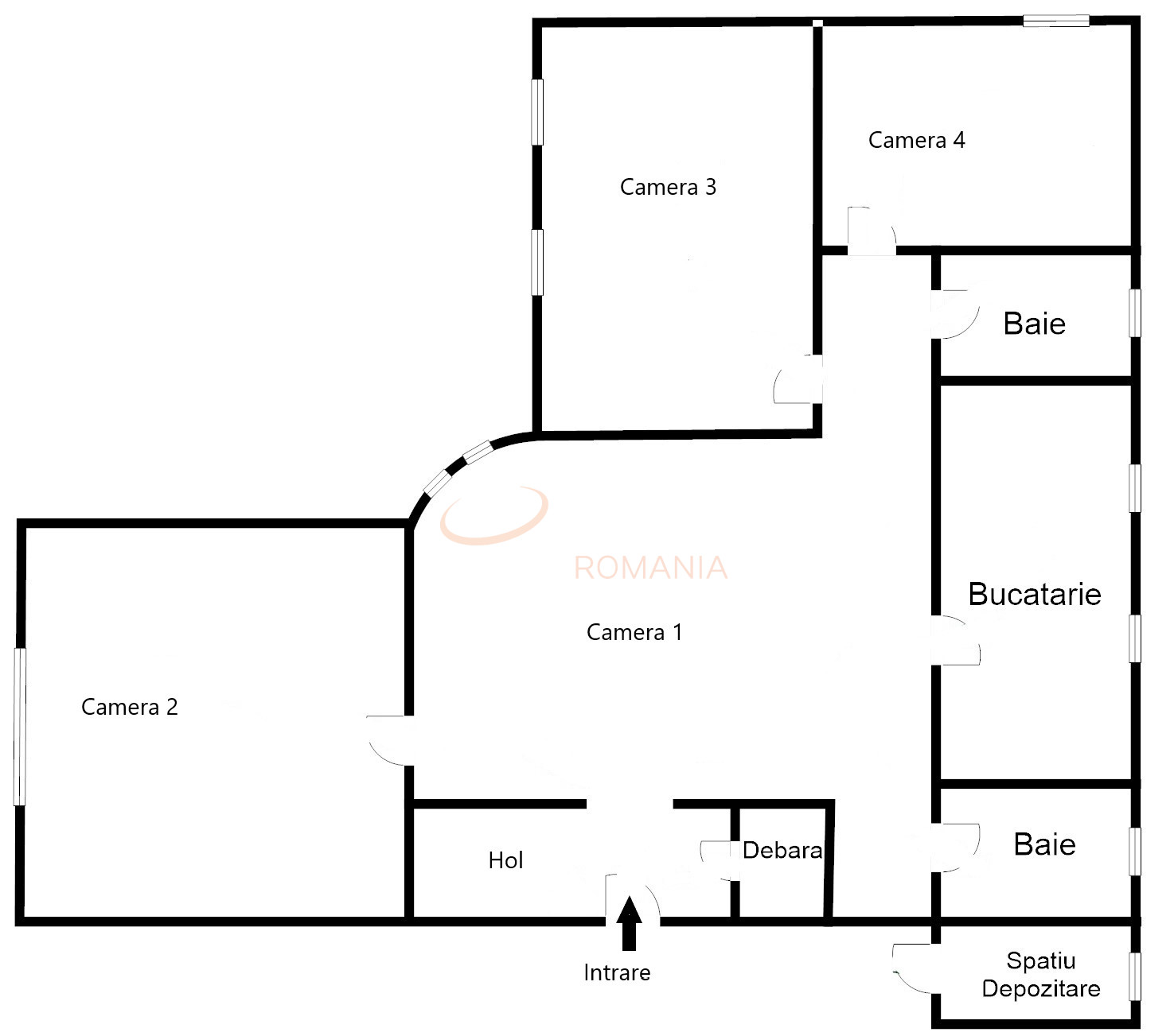 Apartament, 4 camere Bucuresti/Stirbei Voda