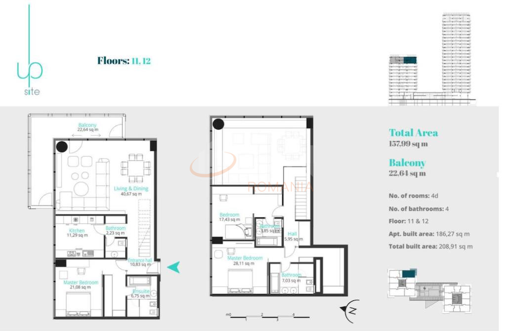Apartament, 4 camere Bucuresti/Floreasca