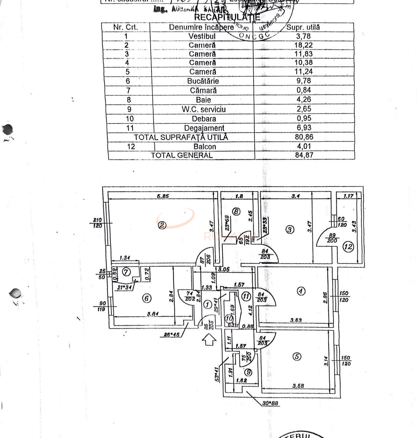 Apartament, 4 camere Bucuresti/Baneasa