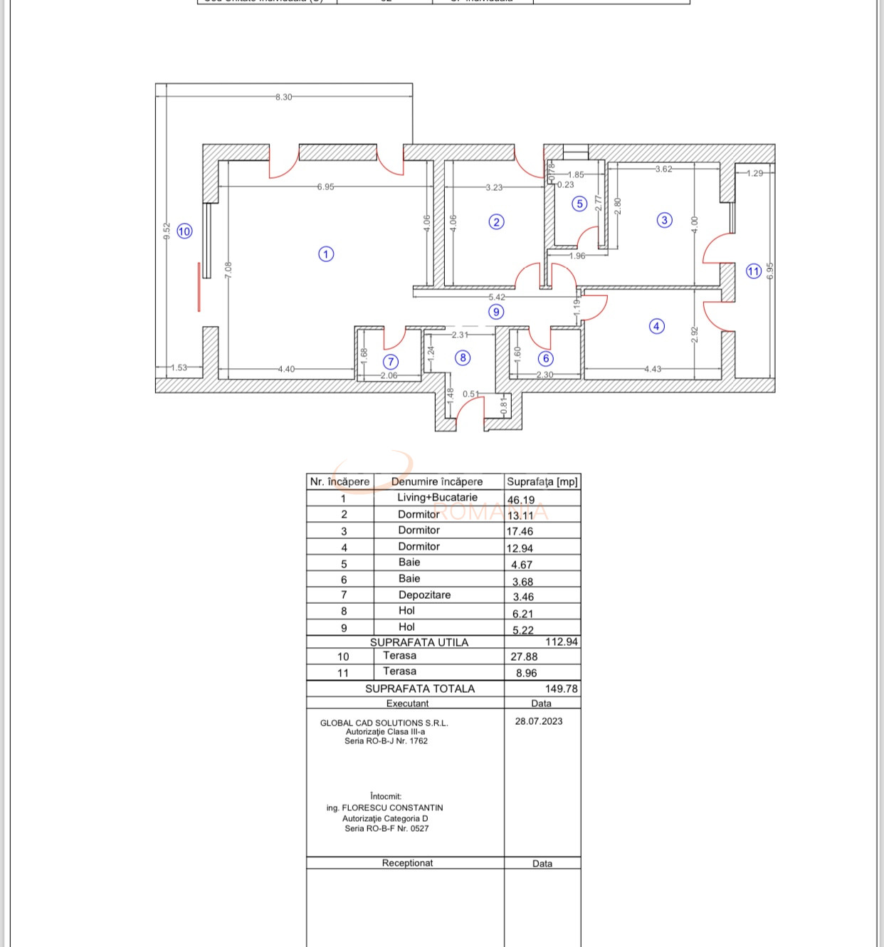 Apartament, 4 camere Bucuresti/Baneasa