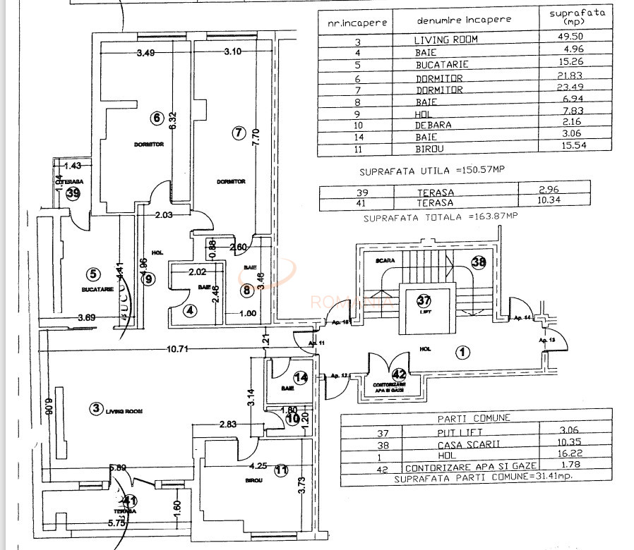 Apartament, 4 camere Bucuresti/Dorobanti
