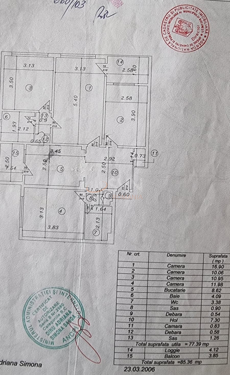 Apartament, 4 camere Bucuresti/Aparatorii Patriei