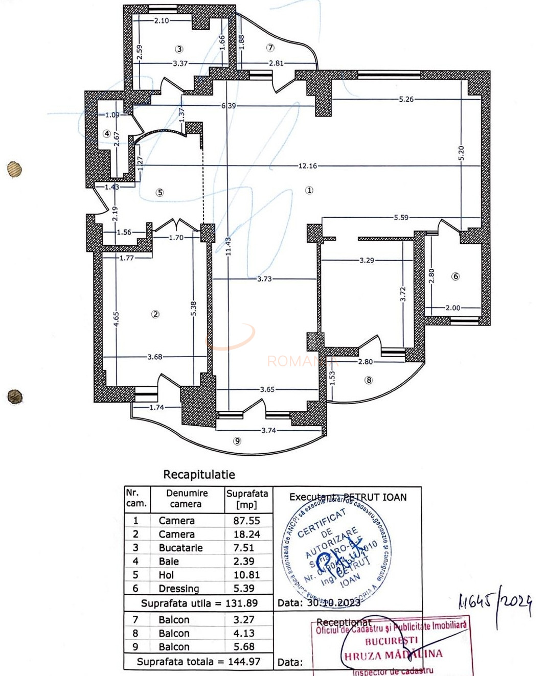 Apartament, 4 camere Bucuresti/Nerva Traian