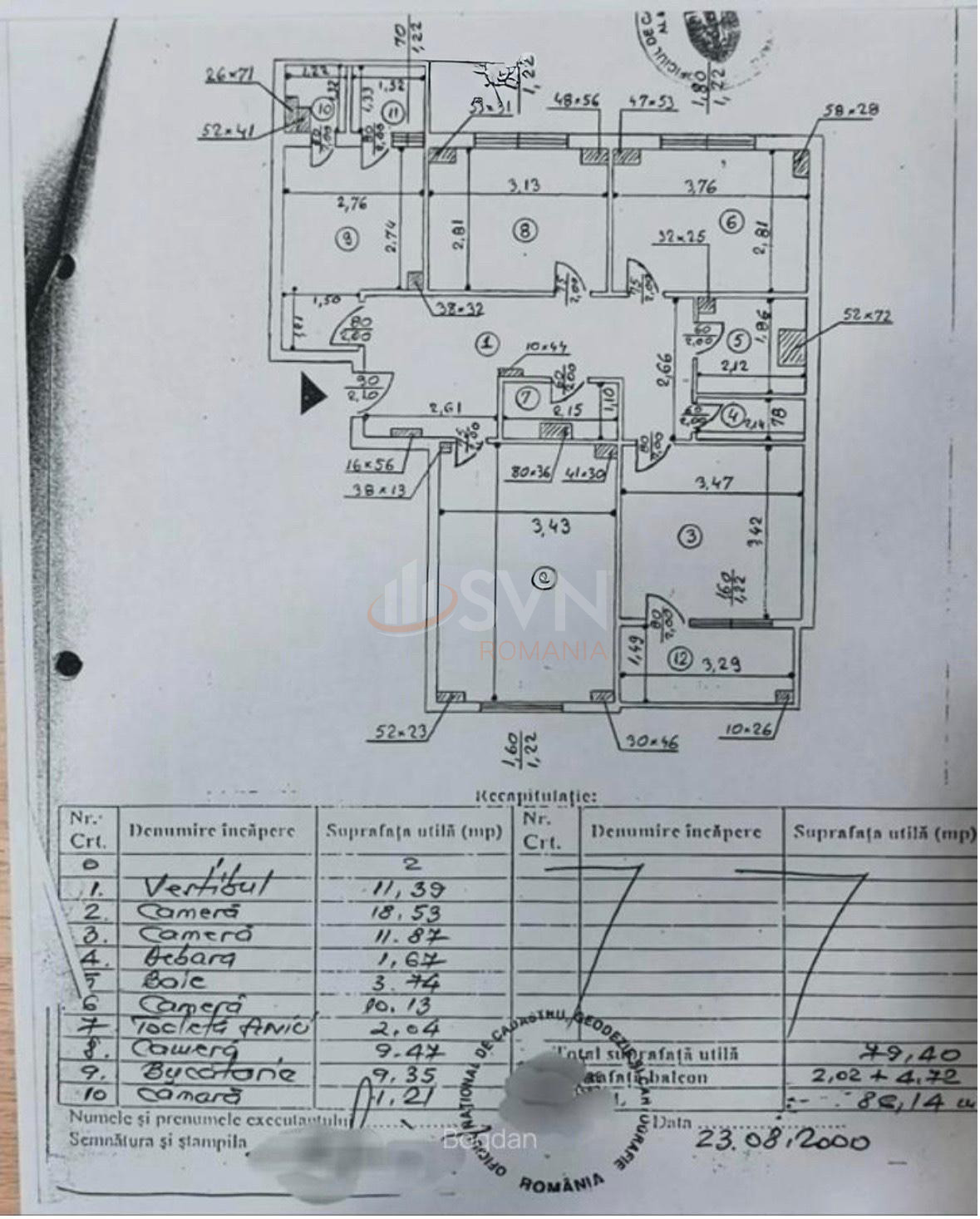Apartament, 4 camere Bucuresti/Mosilor