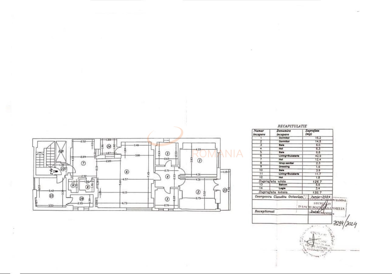 Apartament, 4 camere Bucuresti/Aviatorilor