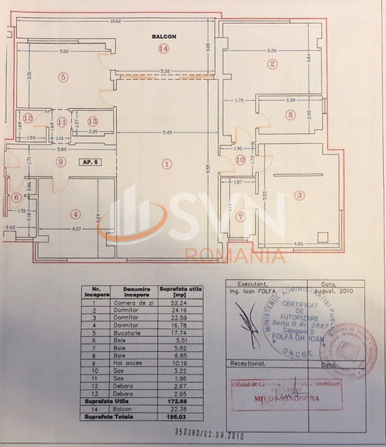 Apartament, 4 camere Bucuresti/Aviatorilor