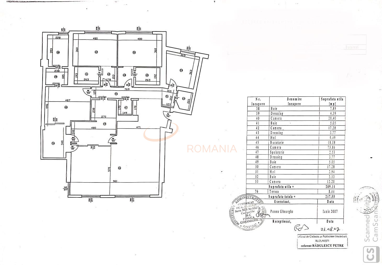 Apartament, 5 camere Bucuresti/Capitale