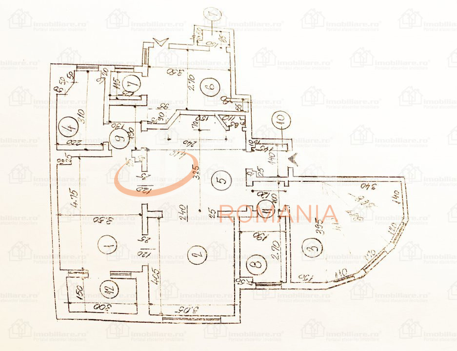 Apartament, 5 camere Bucuresti/Polona