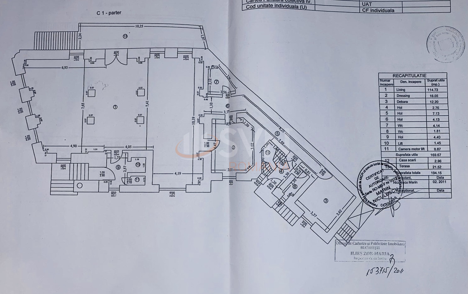 Apartament, 5 camere Bucuresti/Armeneasca