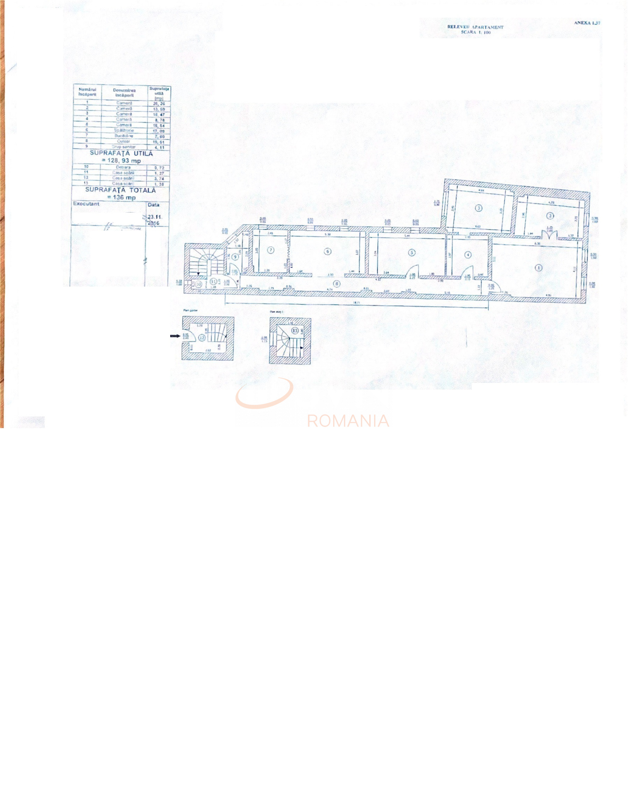 Apartament, 5 camere Bucuresti/Eminescu