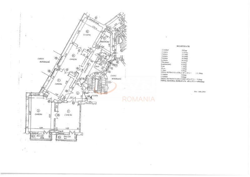 Apartament, 5 camere Bucuresti/Kogalniceanu