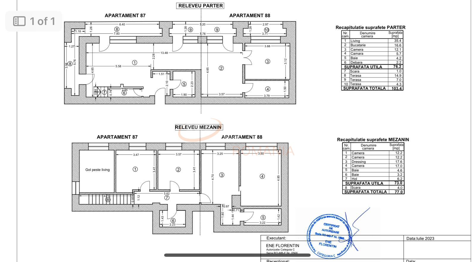 Apartament, 5 camere Bucuresti/Aviatiei