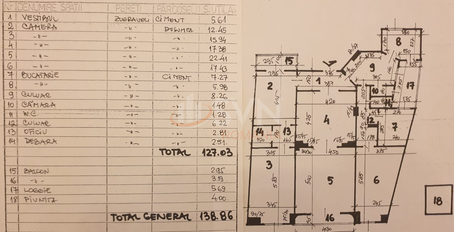 Apartament, 5 camere Bucuresti/Grivita