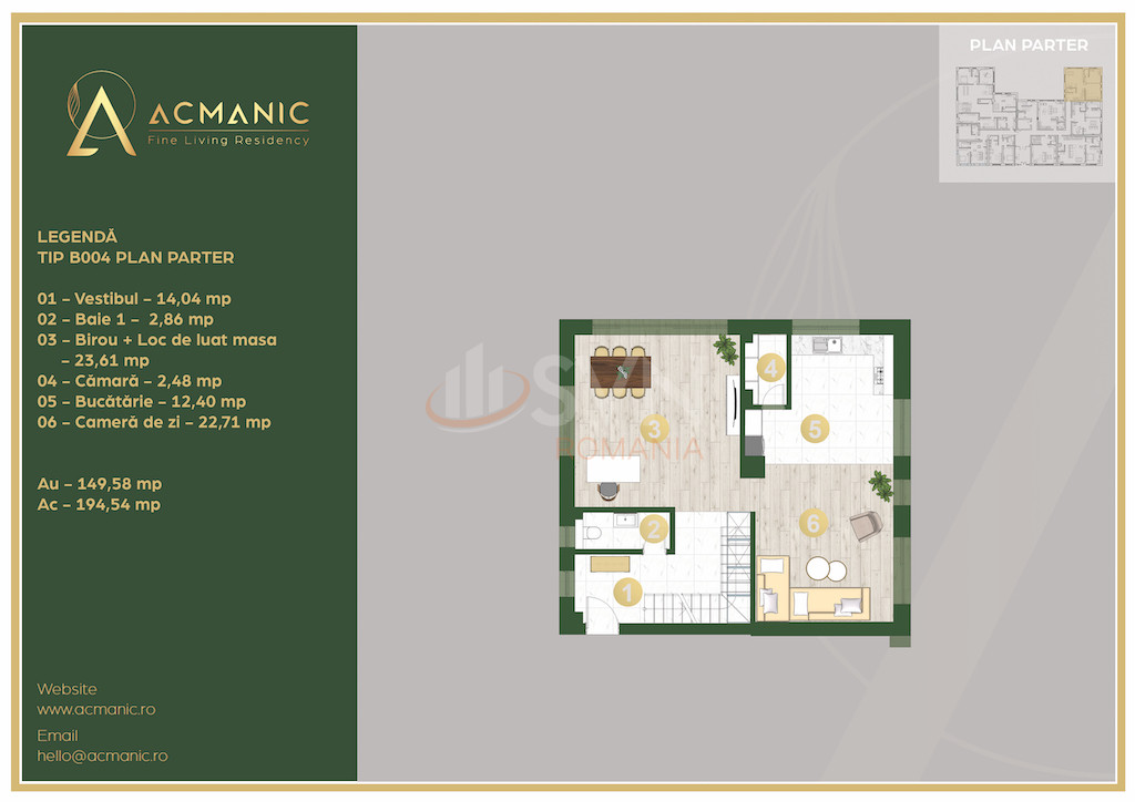 Apartament, 5 camere Bucuresti/Pipera