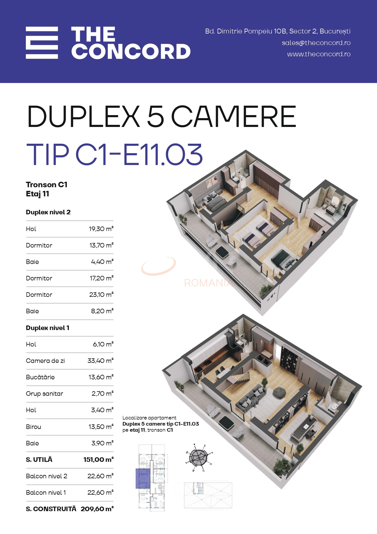 Apartament, 5 camere Bucuresti/Aviatiei