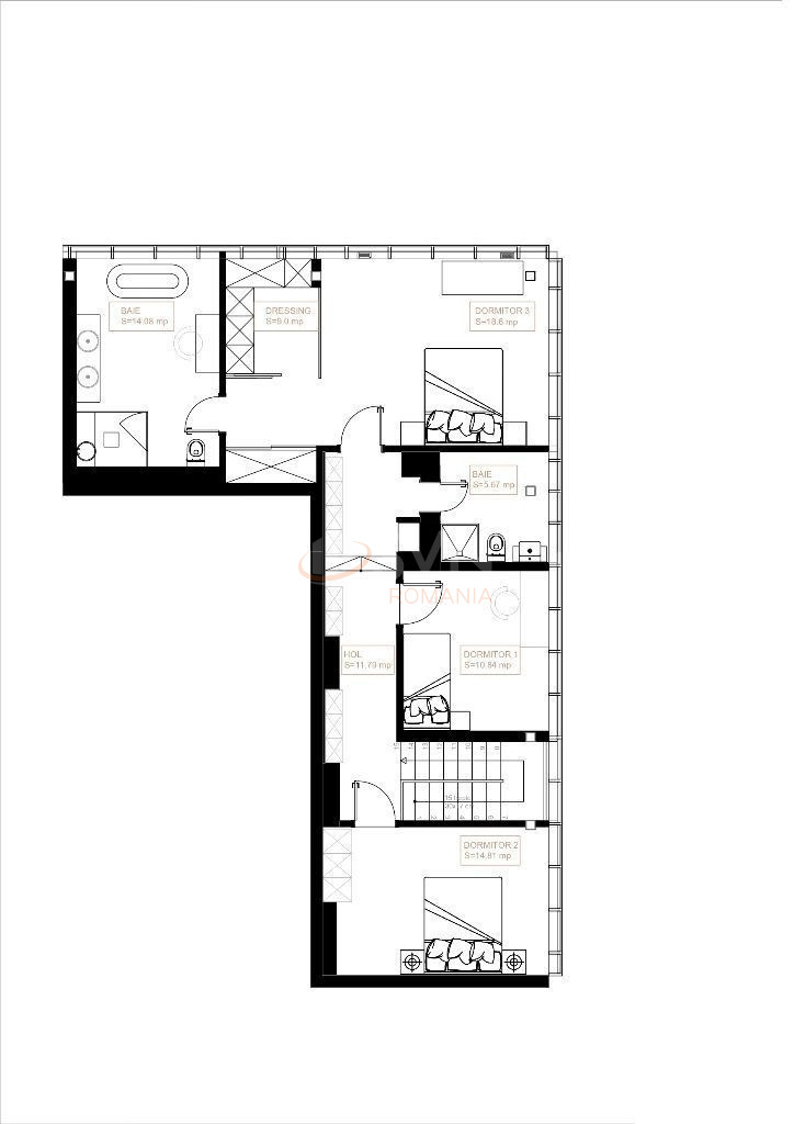 Apartament, 5 camere Bucuresti/Tineretului