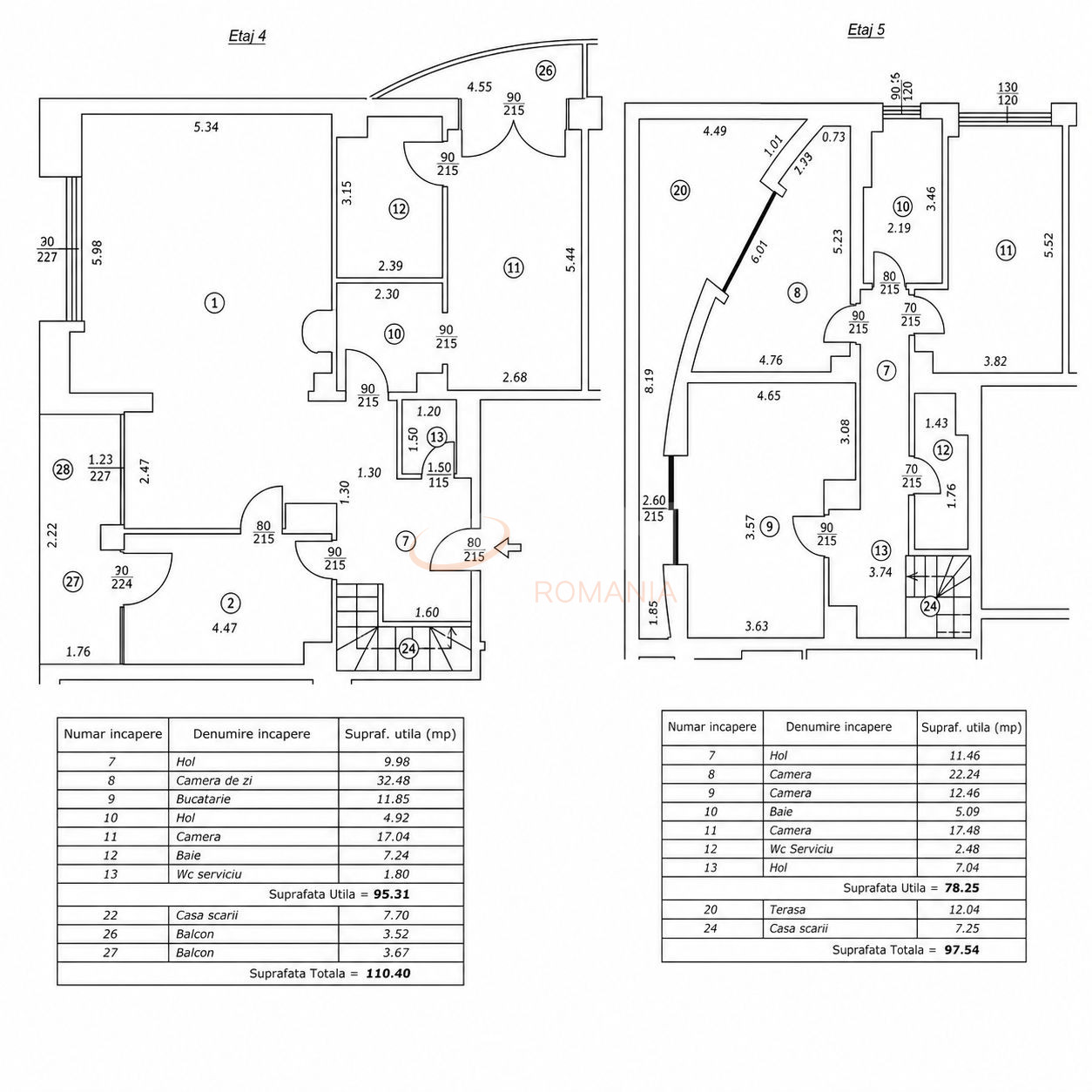 Apartament, 5 camere Bucuresti/Primaverii