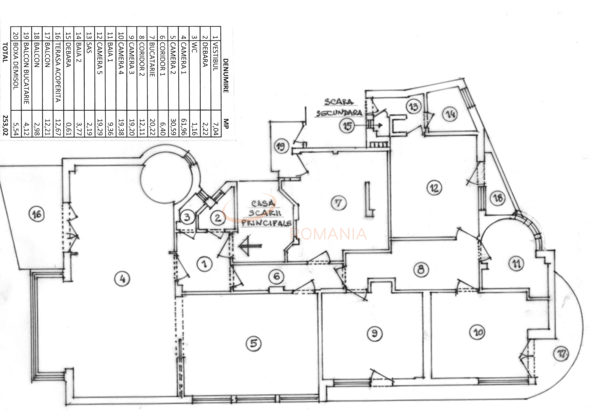 Apartament, 5 camere Bucuresti/Victoriei