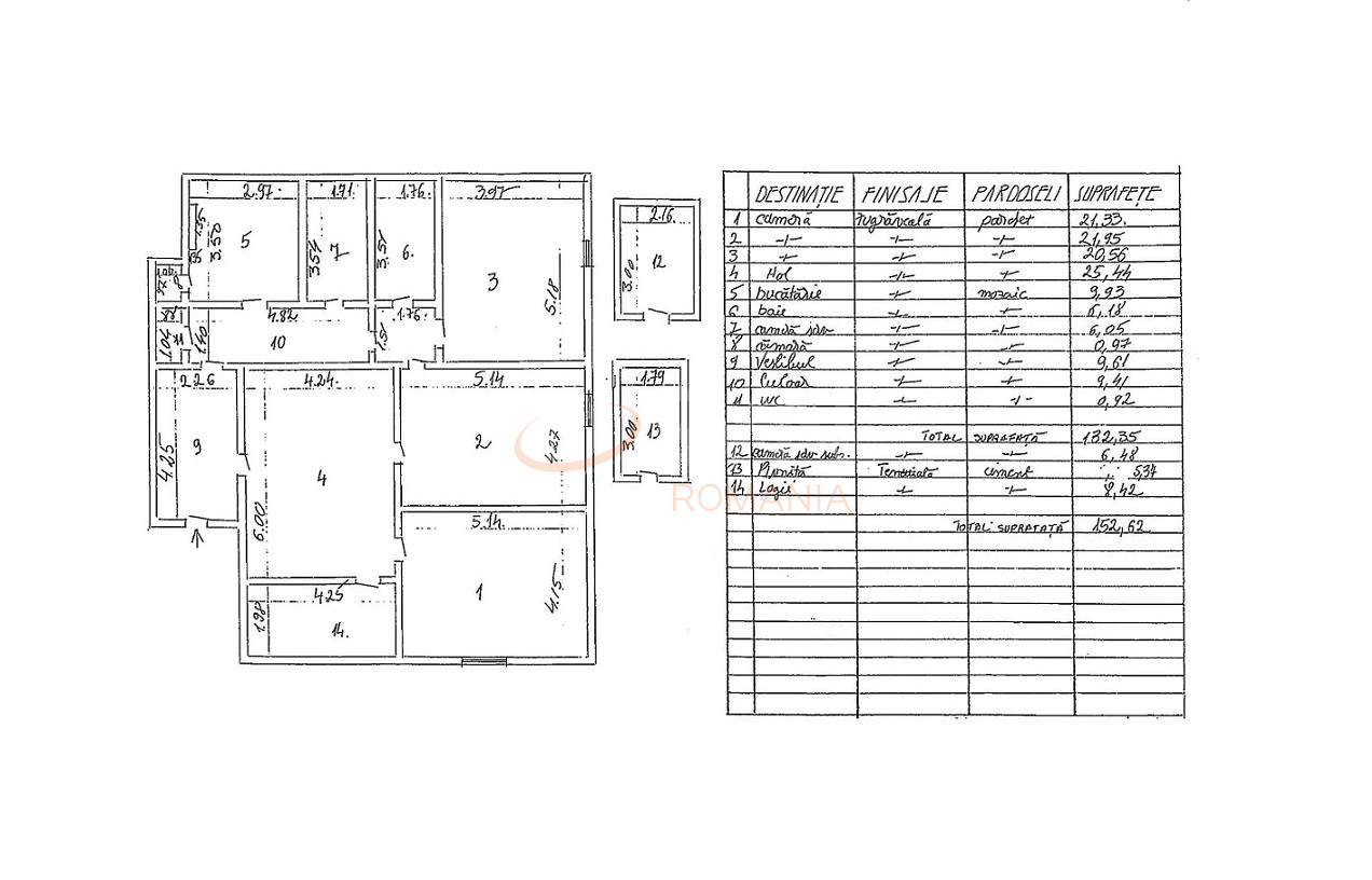 Apartament, 5 camere Bucuresti/Capitale