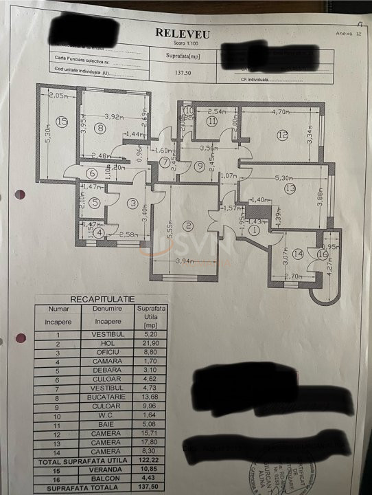 Apartament, 5 camere Bucuresti/Primaverii