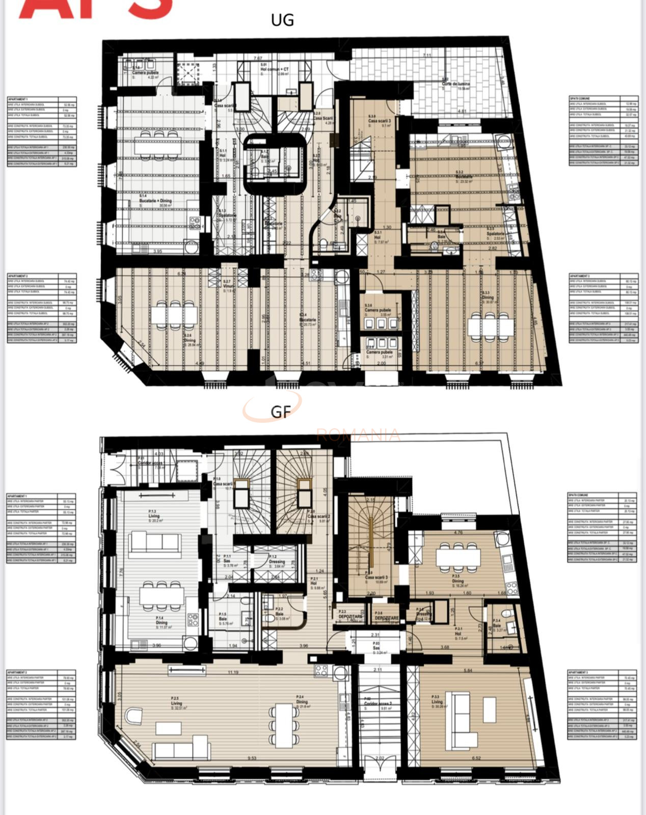 Apartament, 5 camere Bucuresti/Gradina Icoanei