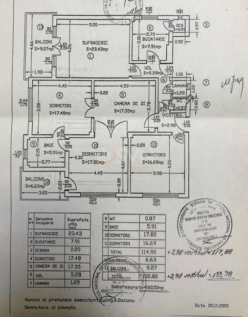 Apartament, 5 camere Bucuresti/Aviatorilor
