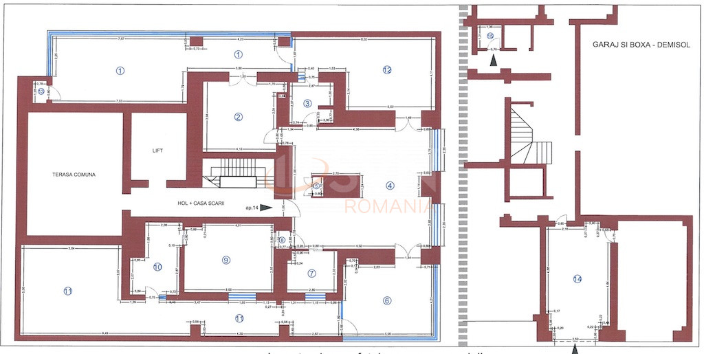 Apartament, 5 camere Bucuresti/Dacia