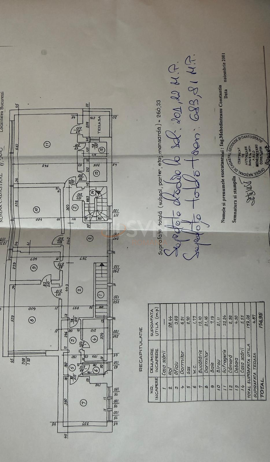 Apartament, 6 camere Bucuresti/Aviatorilor