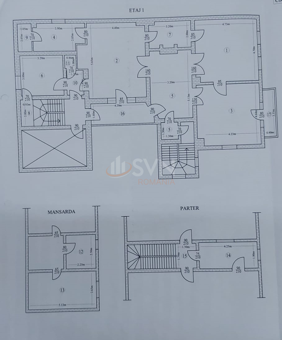 Apartament, 6 camere Bucuresti/Splaiul Unirii (s4)