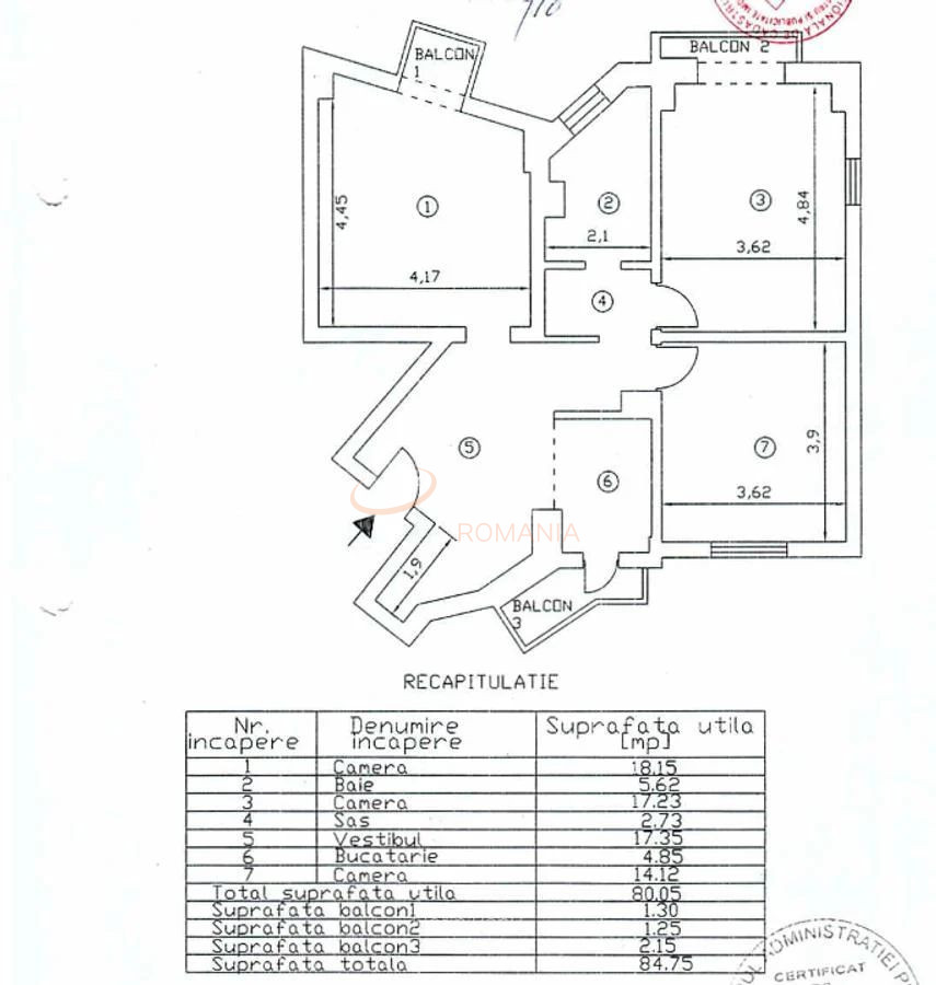 Apartament, 6 camere Bucuresti/Alba Iulia