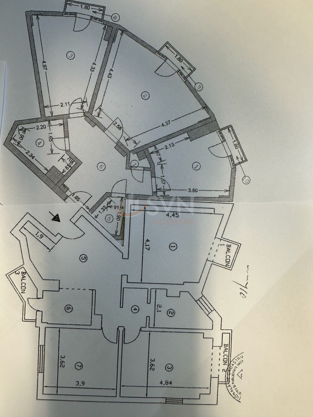 Apartament, 6 camere Bucuresti/Alba Iulia