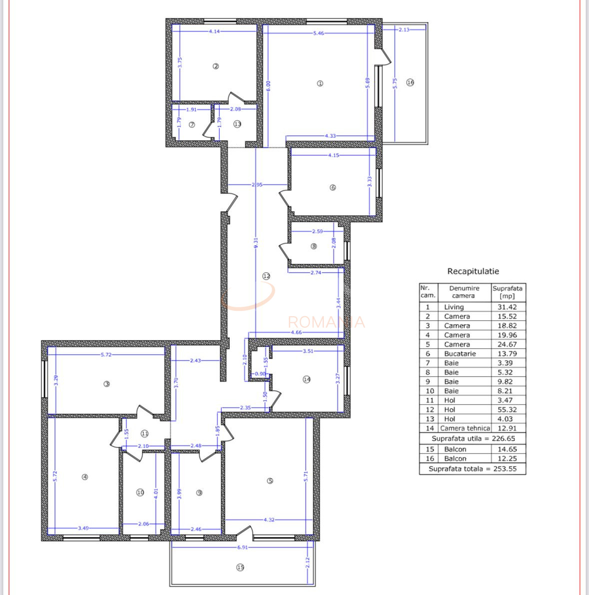 Apartament, 6 camere Bucuresti/Sisesti