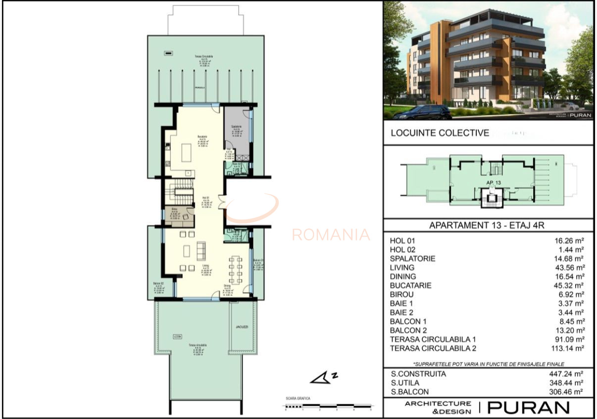 Apartament, 7 camere Bucuresti/Pipera