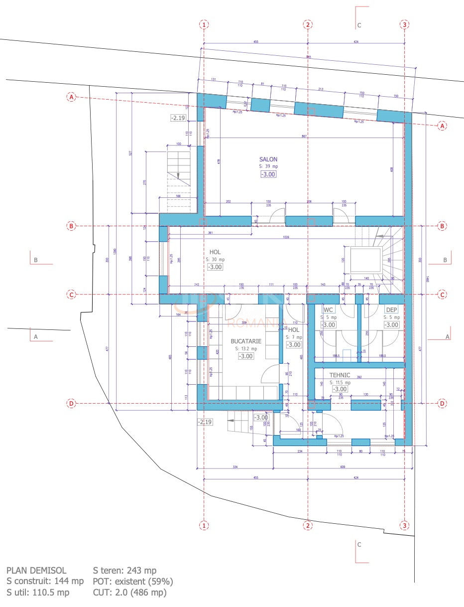Casa, 10 camere Bucuresti/Piata Romana