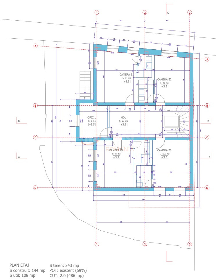 Casa, 10 camere Bucuresti/Piata Romana